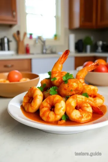 Spicy Indian Jumbo Shrimp Vindaloo steps