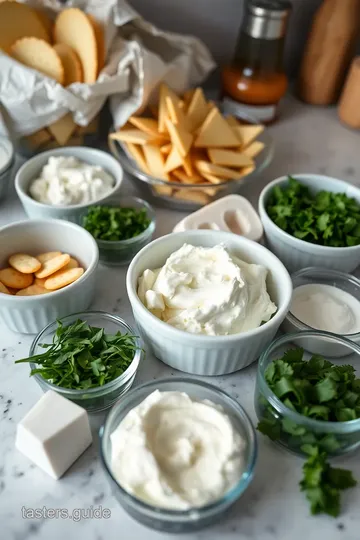 Soft Cheese and Herb Crackers for Braces ingredients