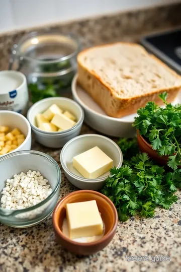 Cuban Butter Toasted Bread ingredients