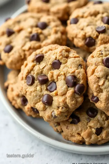 Ultimate Oatmeal Chocolate Chip Cookies presentation