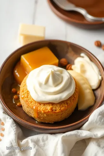 Luscious Whipped Caramel Cake with Silky Creamy Frosting ingredients