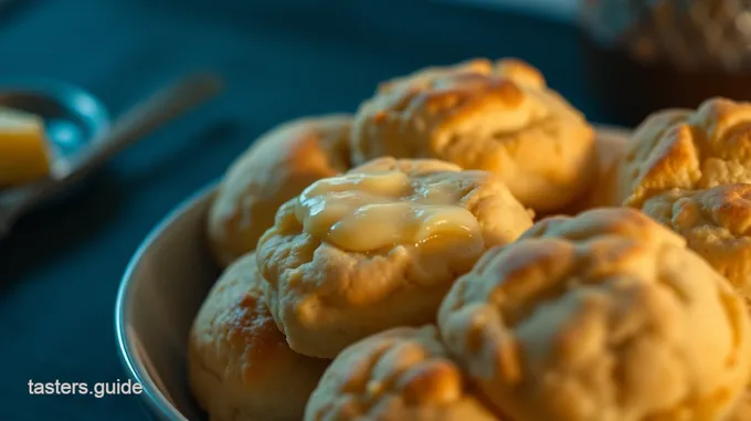 Amish Buttermilk Biscuits with Honey Butter