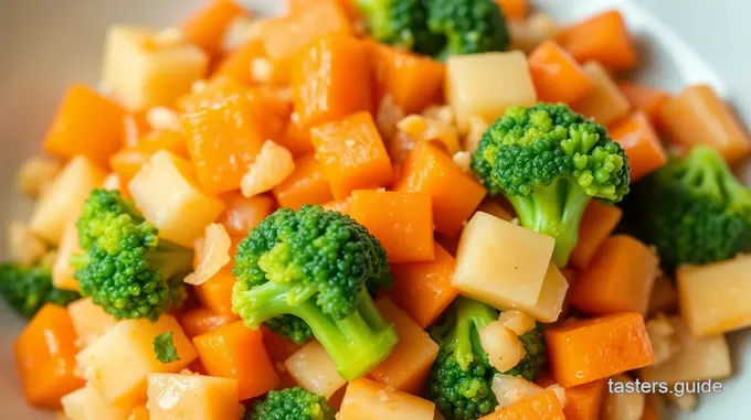 Hearty Vegetable Stir-Fry with Diced Frozen Carrots